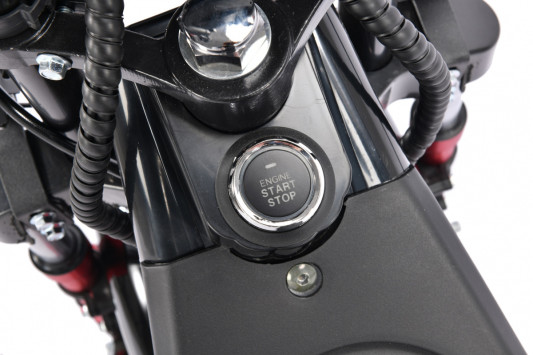 Электроскутер WHITE SIBERIA PRO MAX 3950W, красный