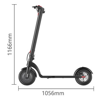 Электросамокат E-Scooter HX X7 off-road Air Black