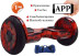 Гироскутер Smart Balance (MLD) New Premium 10.5 дюймов с APP, огонь