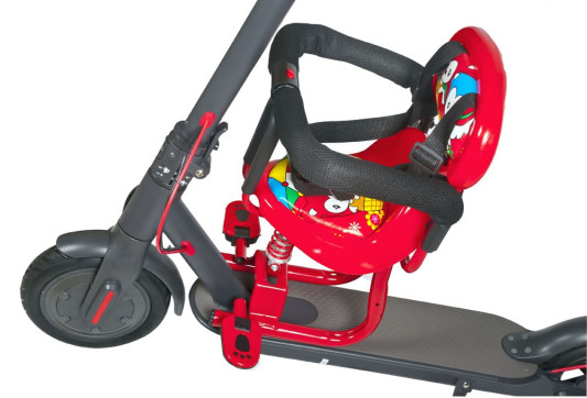 Детское сиденье для электросамокатов Xiaomi 365/Mini Robot 365 Красный