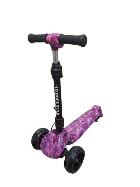 Электросамокат Wolong Q1+ розовый космос