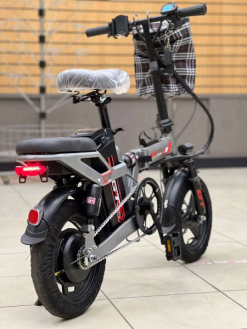 Электровелосипед складной двухместный двухподвес GT V5 Pro (14R 500w 48v 20Ah)