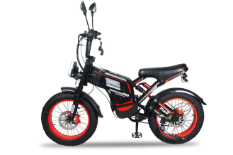 Электровелосипед Minako Apex красный 