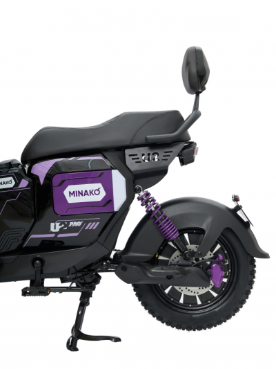 Электровелосипед Minako U2 Pro 30ah, пурпурный
